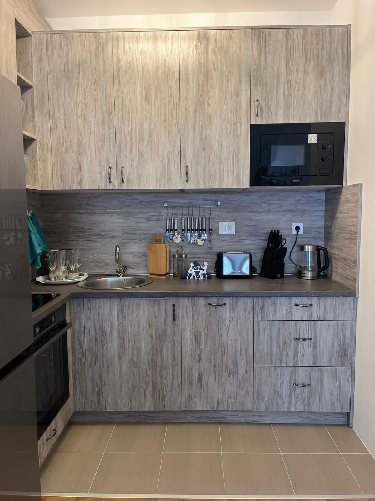Kara Becici Apartment Budva Bagian luar foto